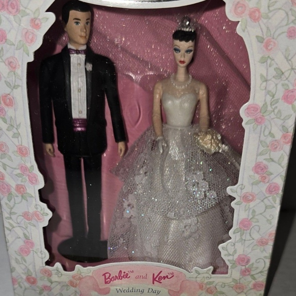 Hallmark Keepsake Barbie & Ken Wedding‎ Day Christmas Ornament 1997 NEW! Vintage